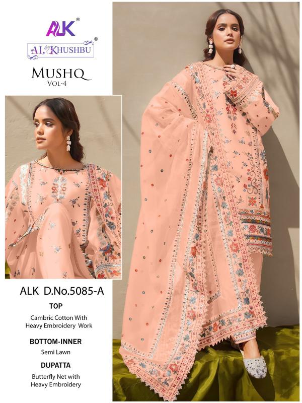 Alk Khushbu Mushq Vol 4 Embroidered Pakistani Suits